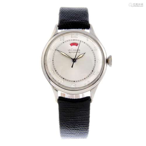 LECOULTRE - a gentleman's Power Reserve wrist watch.