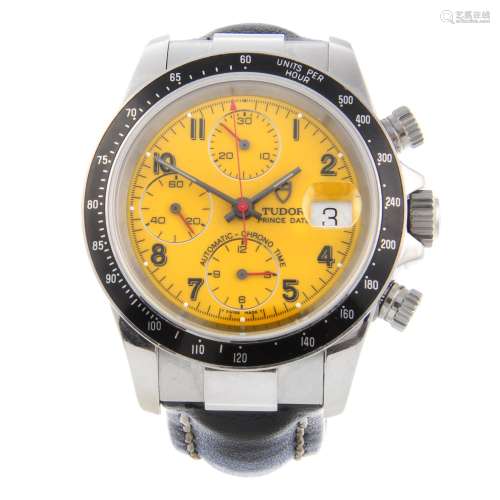 TUDOR - a gentleman's Prince Date chronograph wrist watch.