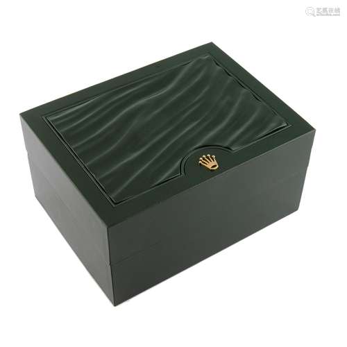 ROLEX - a complete watch box.