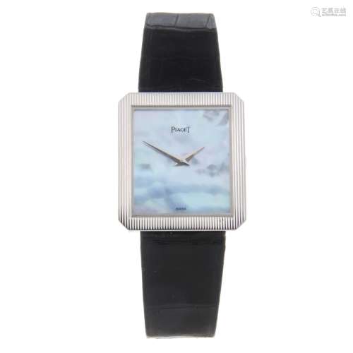 PIAGET - a lady's Protocole wrist watch.
