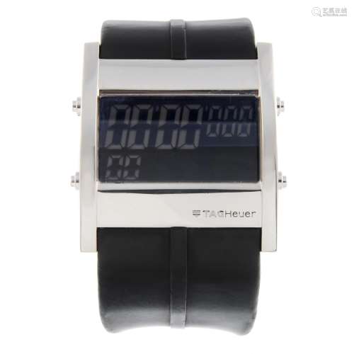 TAG HEUER - a gentleman's MicroTimer chronograph wrist watch.