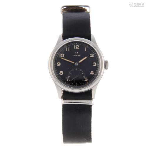 OMEGA - a gentleman's Suveran wrist watch.