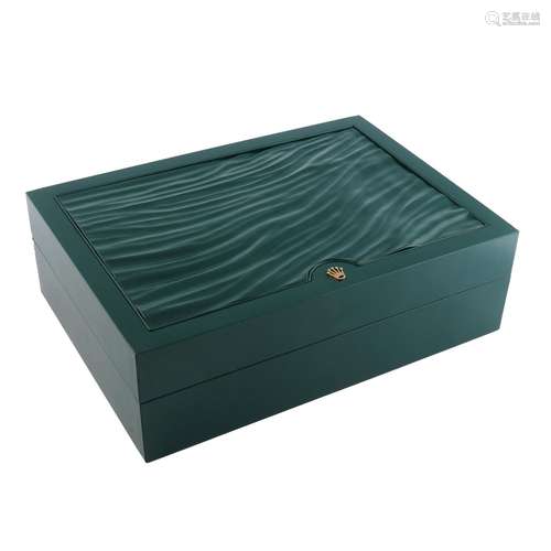 ROLEX - a complete watch box.