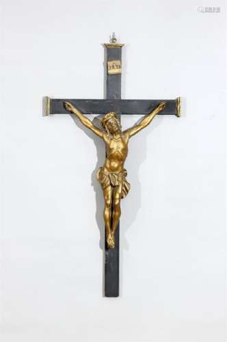 Großes Wand-Kruzifix, Mitte 19. Jh., Holland,