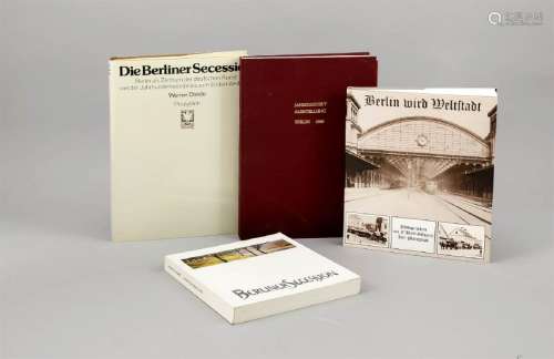 Kiste Bücher mit Berlin-Thematik, ca. 30 Stü