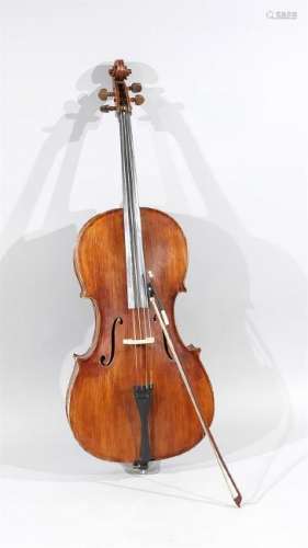 Cello, osteuropäisch (Ungarn), 1. V. 20. Jh., voll