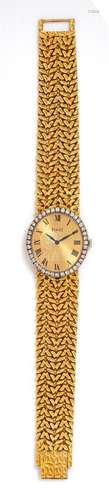 An 18 Karat Bicolor Gold and Diamond Ref. 9826 N 21