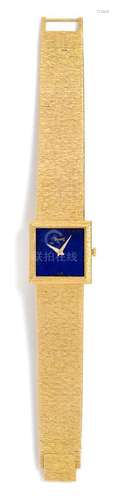 * An 18 Karat Yellow Gold and Lapis Lazuli Ref. 9353 A6