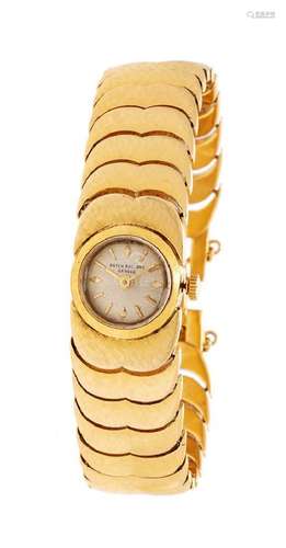 An 18 Karat Yellow Gold Wristwatch, Patek Philippe,