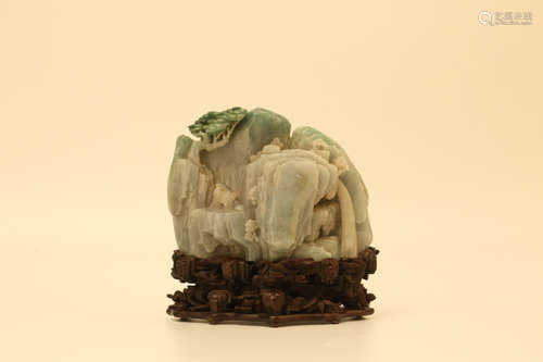 A Chinese Carved Jade Decoration