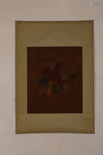 A Chinese Painting on Silk