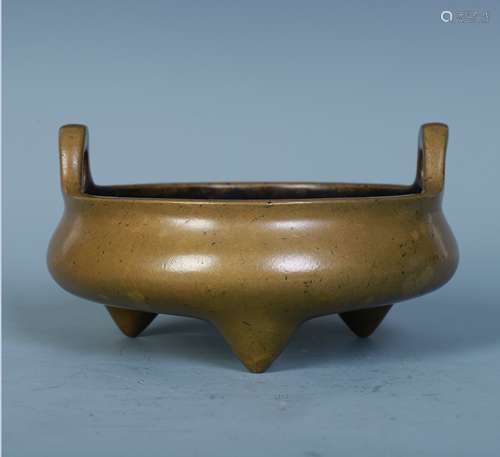 A Chinese Bronze Incense Burner