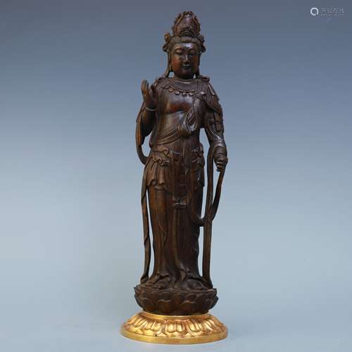 A Chinese Chenxiang Wood Guanyin