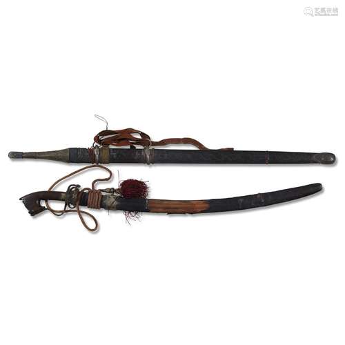 TWO OTTOMAN SWORDS