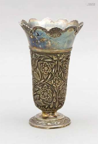 Vase, wohl Orient, 20. Jh., runder, gewölbter