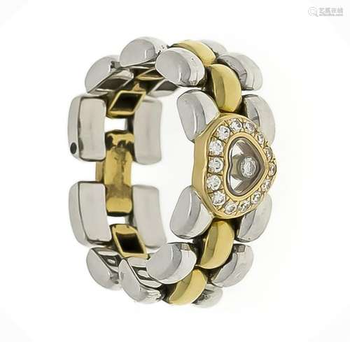 Chopard Happy Diamonds Brillant-Ring GG 750/000 und