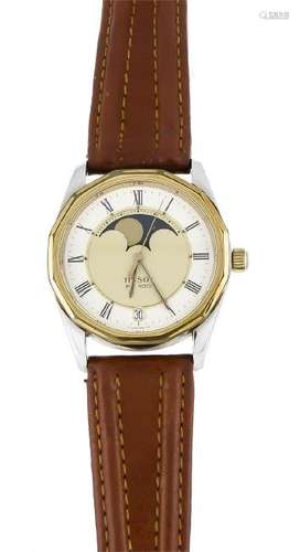 Herrenuhr Tissot Quarz, PR 100, WD 100 m, bicolor mit