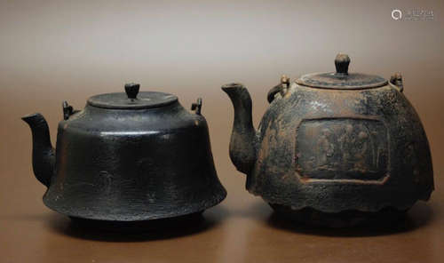 FOUR IRON TEAPOT