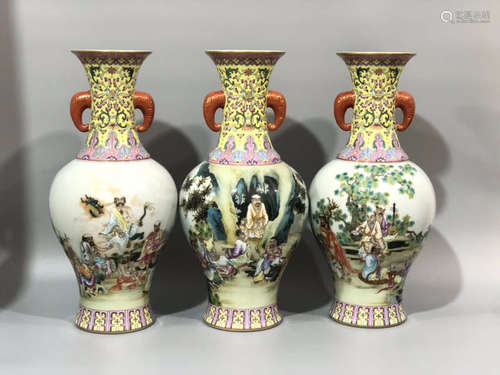 SET CHARACTER STORY PATTERN EAR VASE