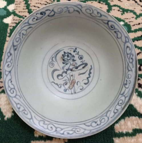 A Blue and White Porcelain Bowl