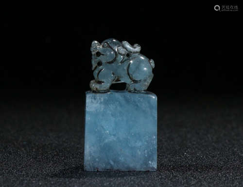 A SAPPHIRE SEAL OF BEAST