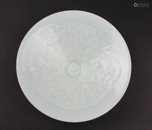 A HUTIAN KILN BLUE & WHITE PORCELAIN BOWL