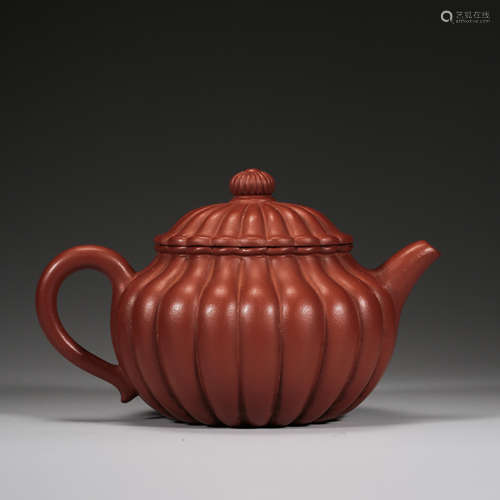 CHINESE YIXING ZISHA CLAY TEA POT