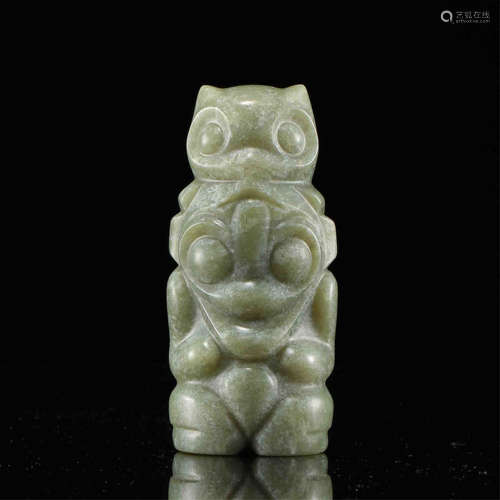 CHINESE JADE FIGURE