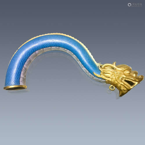 A Chinese Cloisonne Hook