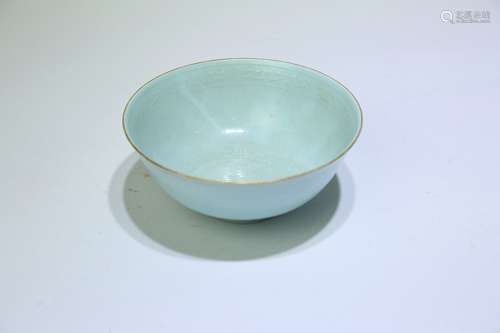 A Chinese Celadon Porcelain Bowl