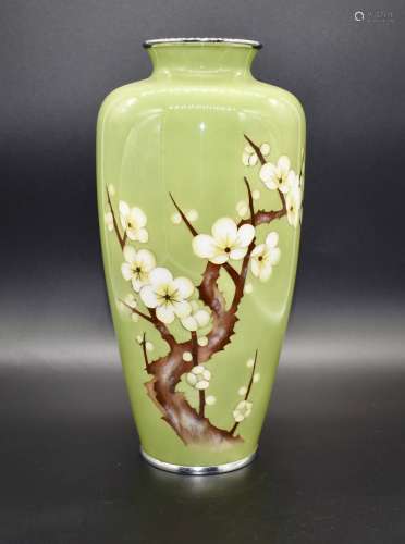 Japanese flower vase- 19th century