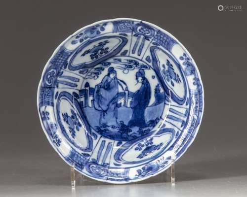 A Chinese blue and white bowl