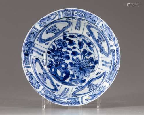 A Chinese blue and white bowl