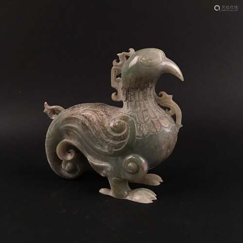 Chinese Archaic Jade Phoenix