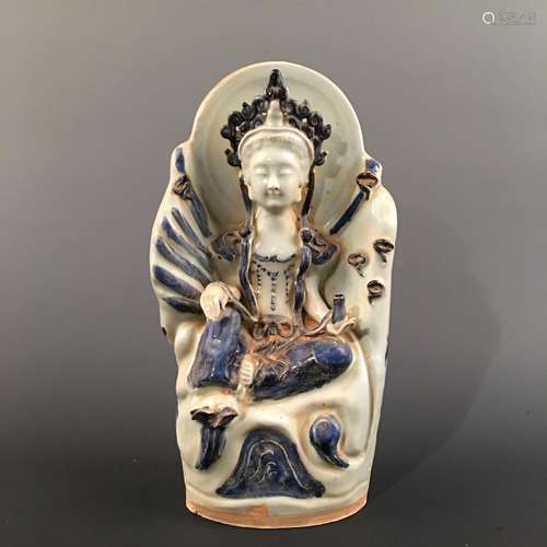 Chinese Porcelain Guanyin Statue