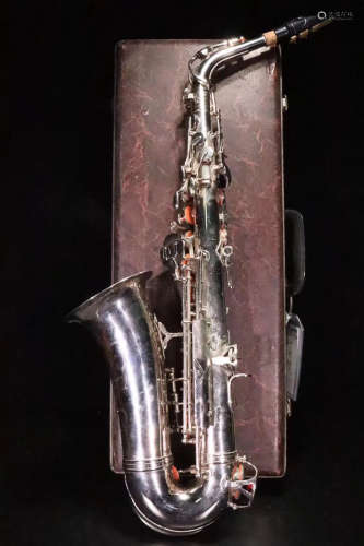 AN OLD SAXOPHONE