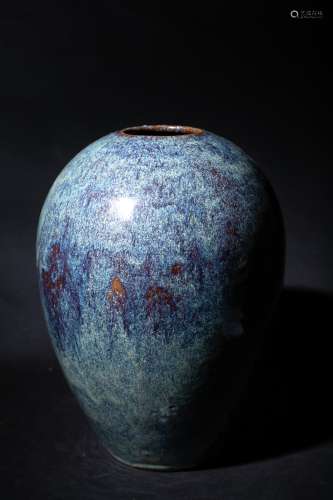 紫砂海鼠釉罐