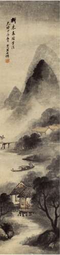 吴石僊（1845～1916）云溪高士图
