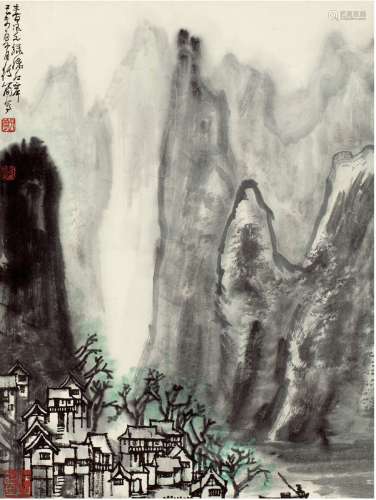 李行简（1937～ ） 漓江山水图