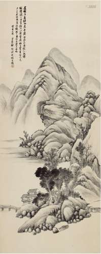 林 纾（1852～1924） 山亭嘉树图