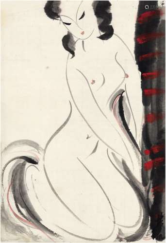 林风眠（1900～1991） 美人图