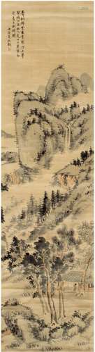 夏敬观（1875～1953） 山居图