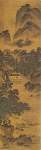 李世倬（1687～1770）山居高士图