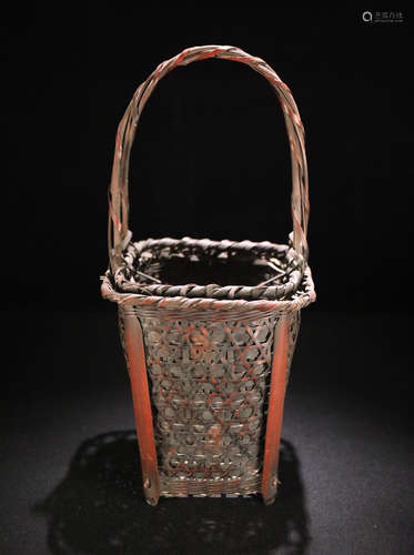 A BAMBOO BASKET