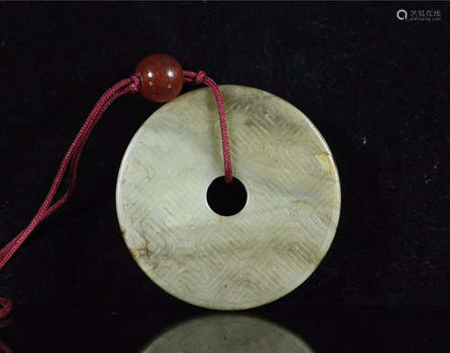 A HETIAN JADE PENDANT