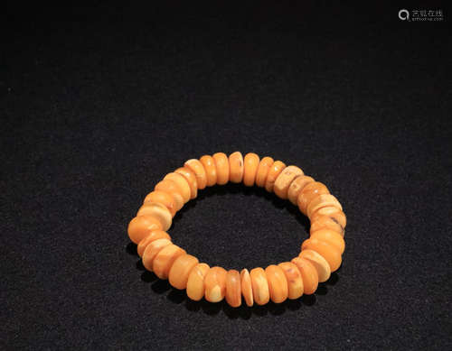 AN AMBER BRACELET