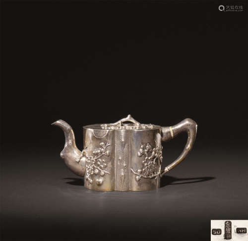 清代（1860年） 梅桩单壶