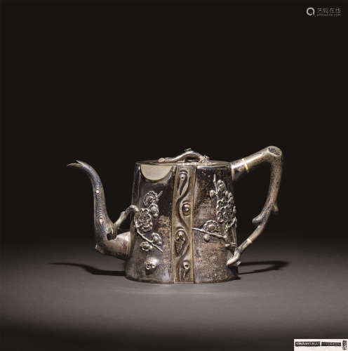 清代（1850年） 梅桩单壶