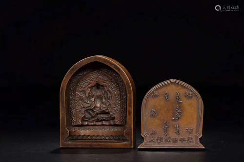 A BRONZE CASTED MULTI ARM TARA BUDDHA MOLD