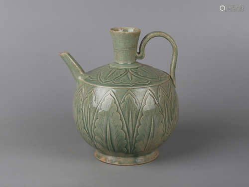 Chinese celadon glaze porcelain ewer.